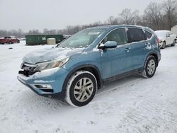 Salvage cars for sale at Ellwood City, PA auction: 2015 Honda CR-V EX