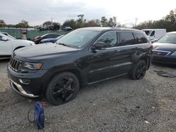 Salvage cars for sale from Copart Riverview, FL: 2016 Jeep Grand Cherokee Overland