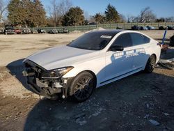 Salvage cars for sale from Copart Madisonville, TN: 2018 Genesis G80 Sport