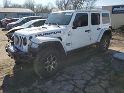 Salvage cars for sale at Wichita, KS auction: 2018 Jeep Wrangler Unlimited Rubicon