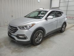 Salvage cars for sale at New Braunfels, TX auction: 2017 Hyundai Santa FE Sport