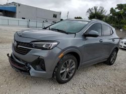 Salvage cars for sale from Copart Opa Locka, FL: 2021 Buick Encore GX Essence