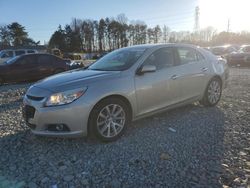 Salvage cars for sale at Mebane, NC auction: 2015 Chevrolet Malibu LTZ