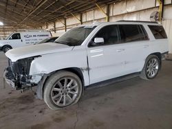 Salvage cars for sale at Phoenix, AZ auction: 2017 GMC Yukon SLT