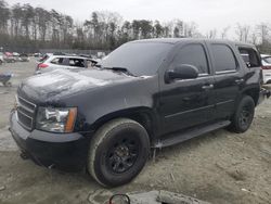 Salvage cars for sale at Waldorf, MD auction: 2013 Chevrolet Tahoe Police