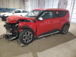 Salvage cars for sale at Woodhaven, MI auction: 2021 KIA Soul LX