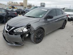 Salvage cars for sale at New Orleans, LA auction: 2018 Nissan Sentra S