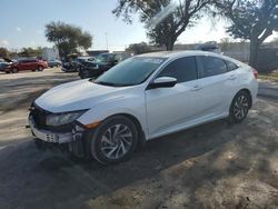 Salvage cars for sale at Orlando, FL auction: 2016 Honda Civic EX