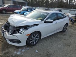 Salvage cars for sale at Seaford, DE auction: 2017 Honda Civic EX