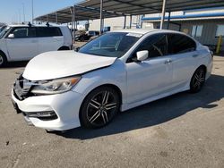 Salvage cars for sale at auction: 2017 Honda Accord Sport