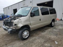 Ford salvage cars for sale: 2007 Ford Econoline E150 Wagon