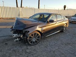 Salvage cars for sale at Van Nuys, CA auction: 2018 BMW 540 I