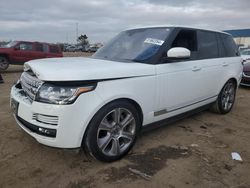 Land Rover salvage cars for sale: 2017 Land Rover Range Rover Supercharged