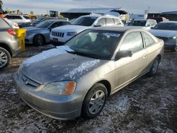 Salvage cars for sale at Brighton, CO auction: 2003 Honda Civic LX