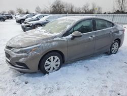 Salvage cars for sale at London, ON auction: 2018 Chevrolet Cruze LT