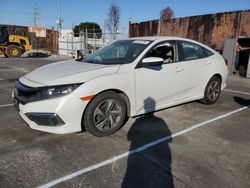 Salvage cars for sale from Copart Wilmington, CA: 2021 Honda Civic LX