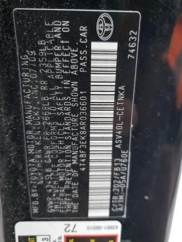 2010 Toyota Camry Base