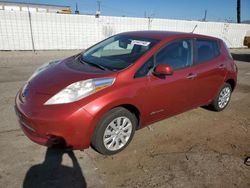 Nissan salvage cars for sale: 2014 Nissan Leaf S