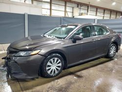 Salvage cars for sale at Columbia Station, OH auction: 2018 Toyota Camry LE