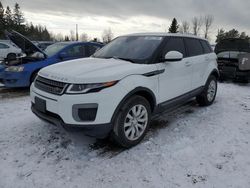 Land Rover salvage cars for sale: 2017 Land Rover Range Rover Evoque SE