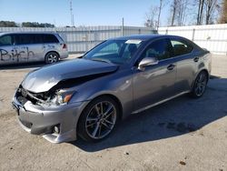 Salvage cars for sale at Dunn, NC auction: 2012 Lexus IS 250