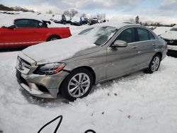 Salvage cars for sale at West Warren, MA auction: 2021 Mercedes-Benz C 300 4matic