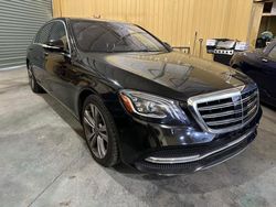 Mercedes-Benz salvage cars for sale: 2018 Mercedes-Benz S 450 4matic