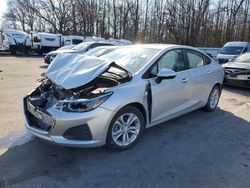 Salvage cars for sale at Glassboro, NJ auction: 2019 Chevrolet Cruze LT