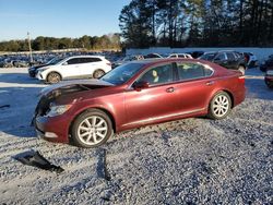 Salvage cars for sale at Fairburn, GA auction: 2007 Lexus LS 460