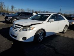 Salvage cars for sale at Portland, OR auction: 2010 Toyota Camry Base