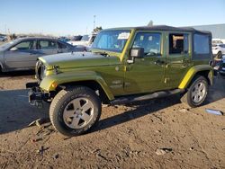 Jeep salvage cars for sale: 2010 Jeep Wrangler Unlimited Sahara