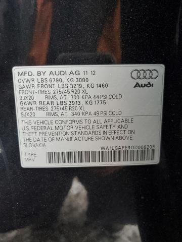 2013 Audi Q7 Premium Plus