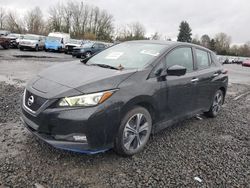 Vehiculos salvage en venta de Copart Portland, OR: 2022 Nissan Leaf SV Plus