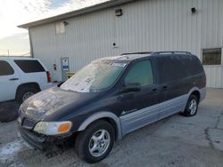 Salvage cars for sale at Des Moines, IA auction: 2001 Pontiac Montana Luxury