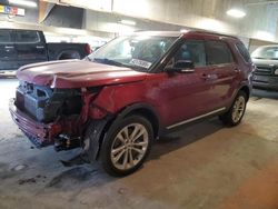 Salvage cars for sale at Indianapolis, IN auction: 2018 Ford Explorer XLT