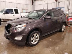 2016 Chevrolet Equinox LT en venta en Franklin, WI