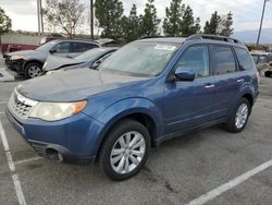 Salvage cars for sale at Rancho Cucamonga, CA auction: 2011 Subaru Forester Limited