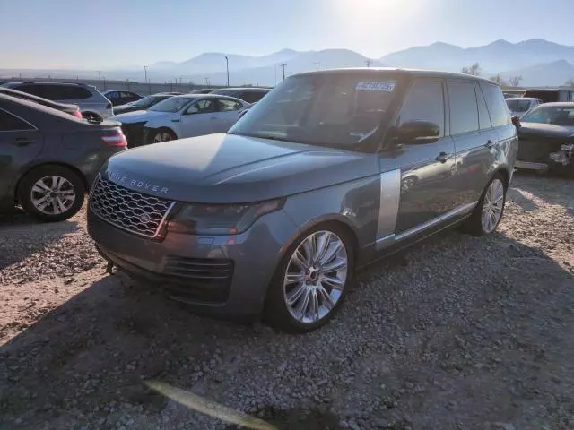 2019 Land Rover Range Rover HSE