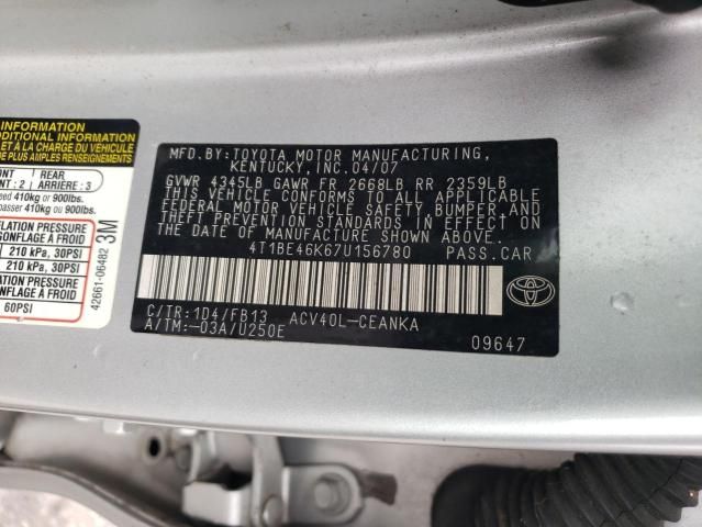 2007 Toyota Camry CE