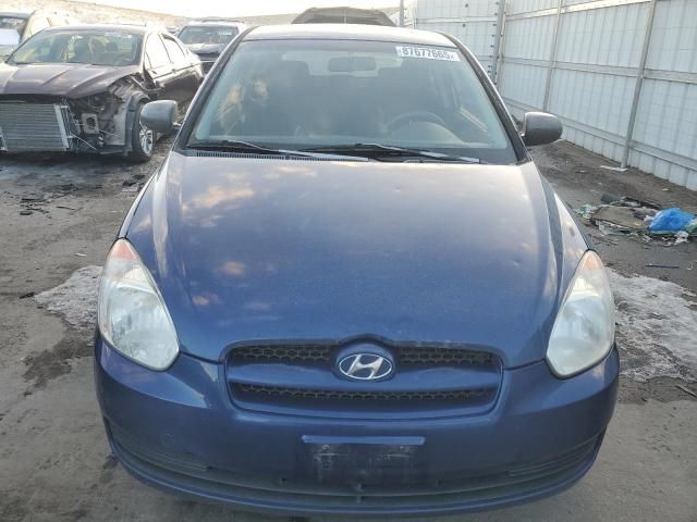 2010 Hyundai Accent Blue