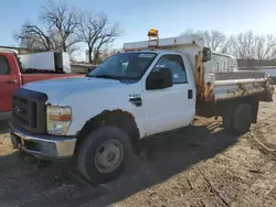 Salvage trucks for sale at Des Moines, IA auction: 2008 Ford F350 Super Duty