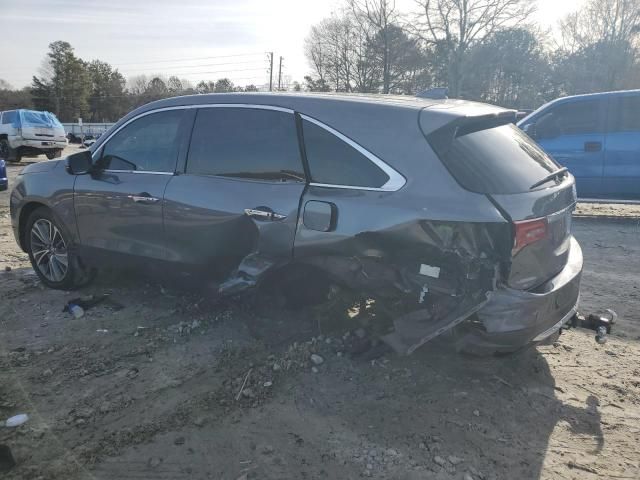 2017 Acura MDX Technology