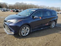 Salvage cars for sale at Conway, AR auction: 2024 Toyota Sienna Limited