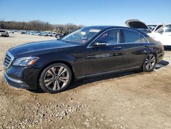 Salvage cars for sale at Memphis, TN auction: 2018 Mercedes-Benz S 450