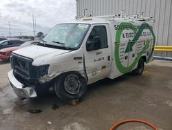 Ford Econoline e350 Super Duty salvage cars for sale: 2018 Ford Econoline E350 Super Duty Cutaway Van