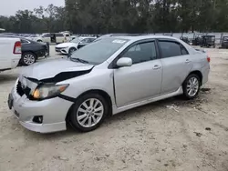 Toyota Corolla Base salvage cars for sale: 2010 Toyota Corolla Base