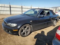 BMW 3 Series salvage cars for sale: 2004 BMW 325 CI