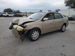 Salvage cars for sale at Orlando, FL auction: 2005 Toyota Corolla CE