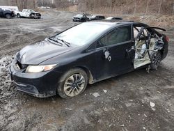 Salvage cars for sale from Copart Marlboro, NY: 2014 Honda Civic EX