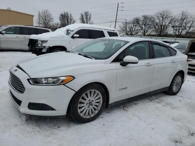 2014 Ford Fusion S Hybrid